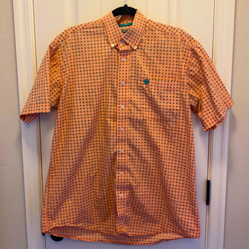 Men’s Cinch Short Sleeve Button Down
